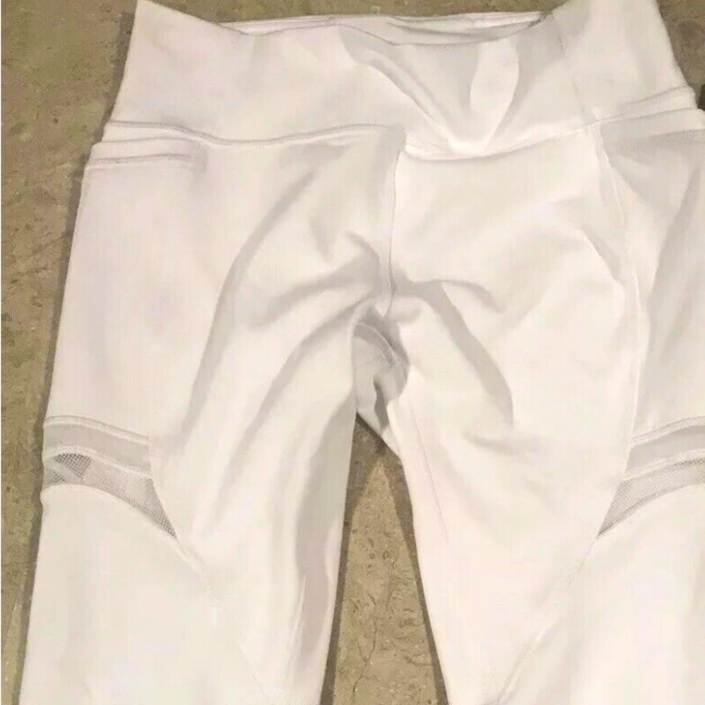 Lululemon forget the sweat crop leggins gently used